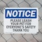 Signmission Please Leash Your Pet For Everyone's Safety, 10 in W x Rectangle, Plastic OS-2PACK-NS-P-710-L-17502 - alternate 2